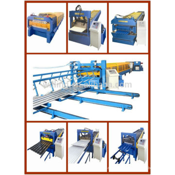 2014 de alta calidad de acero de azulejos Roll Forming Machine